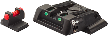 Smith & Wesson M&P adjustable sights | fiber optic - Ubitzu