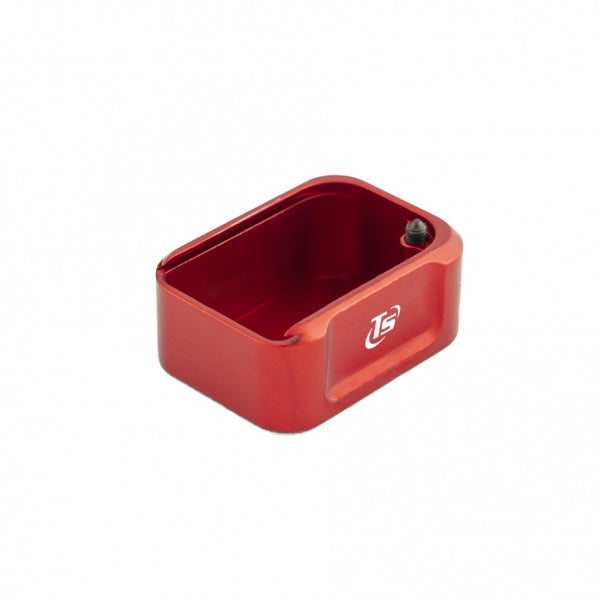 Walther Q5 Match SF alu magazijnbodemplaat | +1 patroon - Rood - Ubitzu