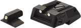 1911 [LPA Cut] adjustable sights | white dots - Ubitzu