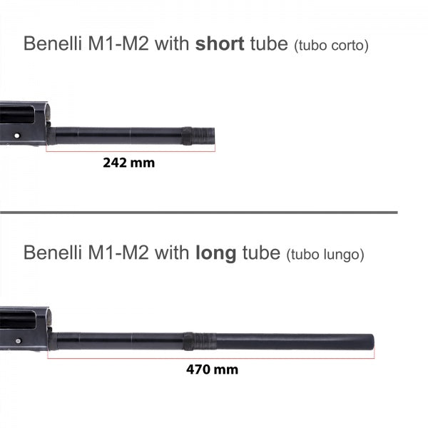 Benelli M2 & M2 SP garde-main avec tube court | M-Lok - Ubitzu