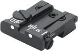 Colt [Series 70 80 90] adjustable rear sight | white dots - Ubitzu