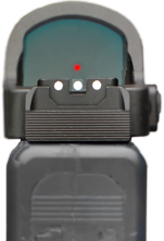 CZ P-10 Optics Ready semi-adjustable co-witness sights | luminescent dots - Ubitzu