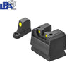 CZ P-10 Optics Ready semi-verstelbare co-witness richtmiddelen | luminescerende stippen - Ubitzu