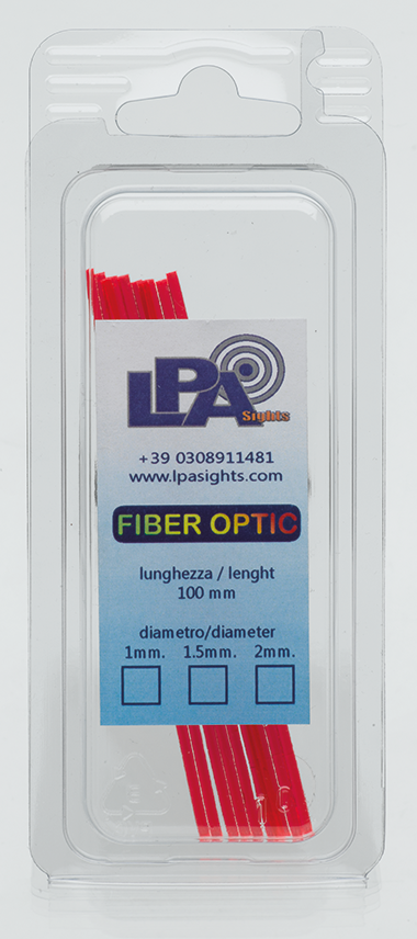 Fiber optic replacement rod | 1.0mm [red] - Ubitzu
