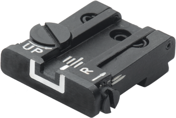 Glock [G17 G19 G26 & other] verstelbare keep | witte lijnen - Ubitzu
