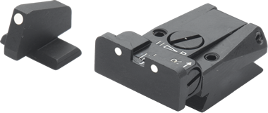 H&K P7 adjustable sights | white dots - Ubitzu