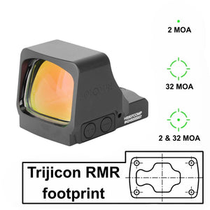 Red dot richtmiddelen met Trijicon RMR footprint
