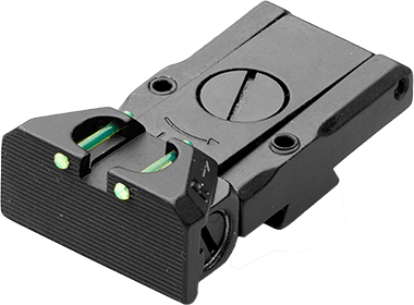 Remington 1911 R1 adjustable rear sight | fiber optic - Ubitzu