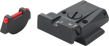 Ruger [P90 P91 P93 P94 P95 P97] verstelbare richtmiddelen | fiber optic - Ubitzu