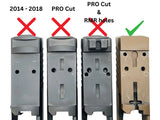Sig P320 [models with removable rear sight] Optics Ready plate | type H [RTS & Docter footprint] - Ubitzu
