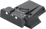 Smith & Wesson [Cal. 9 Cal. 40 3rd Gen & 1911E Cal. 45] adjustable rear sight | white dots - Ubitzu