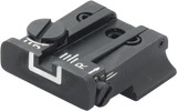 Smith & Wesson [Cal. 9 Cal. 40 3rd Gen & 1911E Cal. 45] adjustable rear sight | white lines - Ubitzu