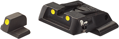 Smith & Wesson M&P adjustable sights | luminescent dots - Ubitzu