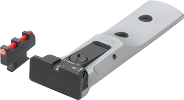 Smith & Wesson revolver [686 629 19 66 586 & other] adjustable sights | fiber optic - Ubitzu
