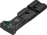 Smith & Wesson revolver [686 629 19 66 586 & other] red dot ready adjustable rear sight | fiber optic - Ubitzu