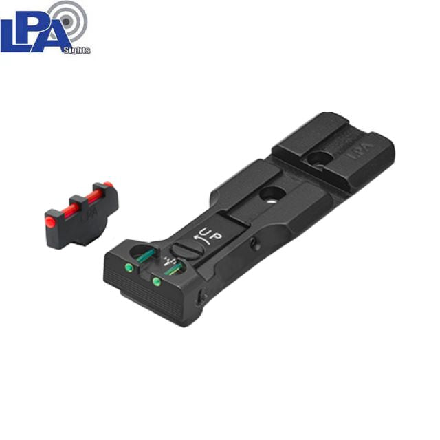 Smith & Wesson revolver [686 629 19 66 586 & other] red dot ready verstelbare richtmiddelen [pin-front sight] | glasvezel