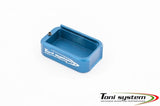 Tanfoglio alu magazijnbodemplaat voor Large Frame | +2 patronen - Blauw - Ubitzu