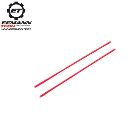 Universele glasvezel richtmiddelen inserts | 2-delige set - Rood 1.0 mm - Ubitzu