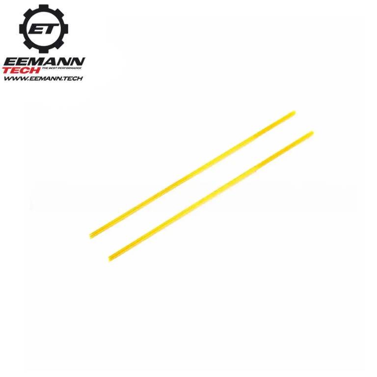 Universele glasvezel richtmiddelen inserts | 2-delige set - Geel 1.0 mm - Ubitzu