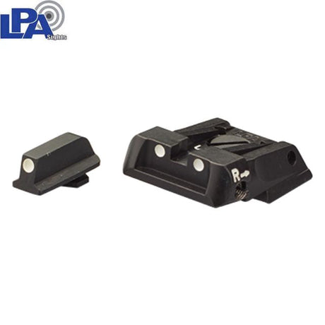 Walther Q4 SF OR & Q5 Match SF adjustable sights | white dots - Ubitzu